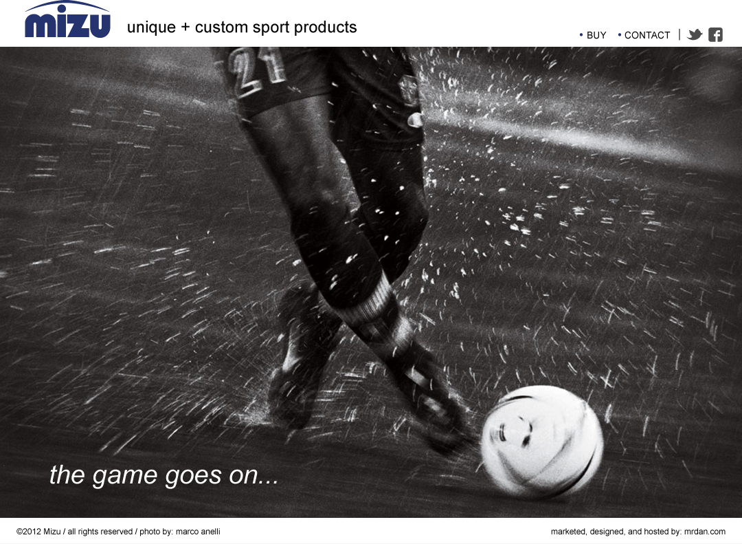 Mizu Soccer Products – M. R. DANIELSON ADVERTISING